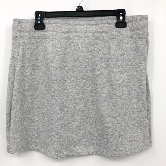 CALVIN KLEIN PERFORMANCE Women's Terry Skirt XL Heather Grey Pull on NWT - Picture 9 of 14